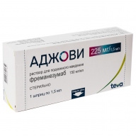 Аджови р-р п/к введ. 150мг/мл 1.5мл шпр. Vetter Pharma-Fertigung GmbH