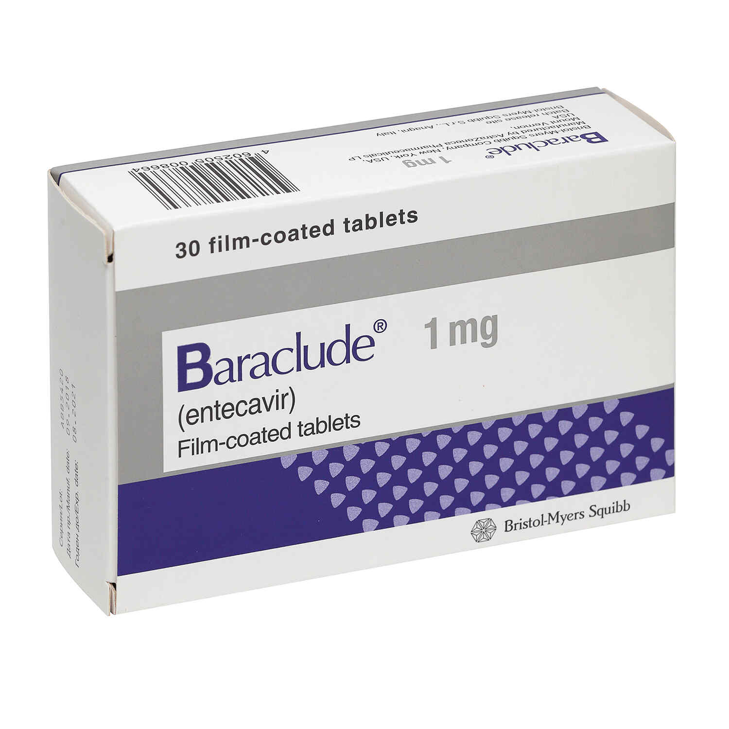 Бараклюд табл. п.п.о. 1мг бл. N30 Bristol-Myers Squibb S.r.L.