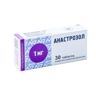 Анастрозол табл. п.п.о. 1мг бл. N30 Белмедпрепараты РУП
