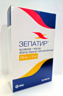 Зепатир табл. п.п.о. 100+50мг стрип N28 Schering-Plough Labo N.V.