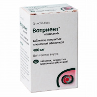 Вотриент табл. п.п.о. 400мг фл. N60 Glaxo Wellcome S.A.