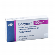 Бозулиф табл. п.п.о. 100мг бл. N28 Pfizer Manufacturing Deutschland