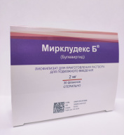 Мирклудекс Б лиоф. д/р-ра п/к введ. 2мг фл. N30 ДЕКО компания