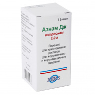 Азнам Дж пор. д/р-ра в/в и в/м введ. 1г фл. Jodas Expoim Pvt.